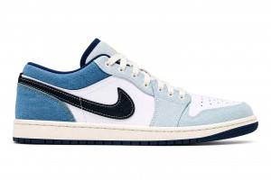 Nikee airJordan 1 Low SE Denim star blue
