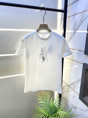 Arma_ Exchange White Round Neck Premium Polo T-shirt F3622-WH