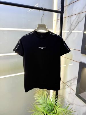 Arma_ Exchange Black Round Neck Premium Polo T-shirt F3622-BL