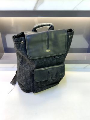Dio_ Black Bag Pack Premium Quality Fa 714