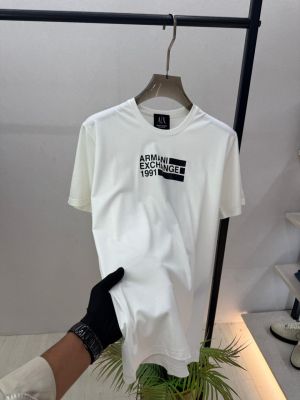 Arma_ Exchange Imported Oversized Premium Round Neck White T-shirt F3891-WH