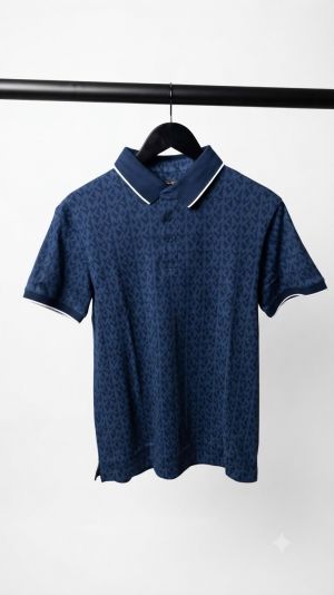 Michae_l Kor_ Monogram Polo T-Shirt 1129