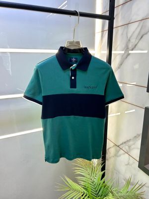 Hacket Green Polo Premium Collar Neck T-shirt F5048-G2