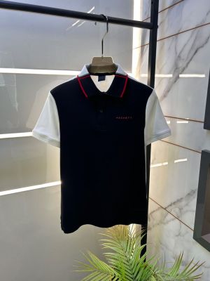 Hacket Black Polo Premium Collar Neck T-shirt F5048-B1