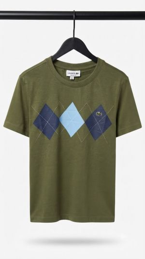 Lacost_ Diamond Print T-Shirt 1230. Sale-offer. VS1000