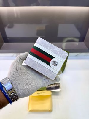 Gucc_ White Premium Quality Wallet Fa 1167