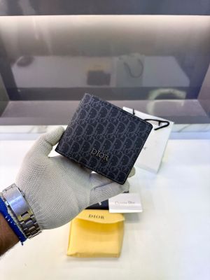 Dio_ Black Premium Quality Wallet Fa 1172