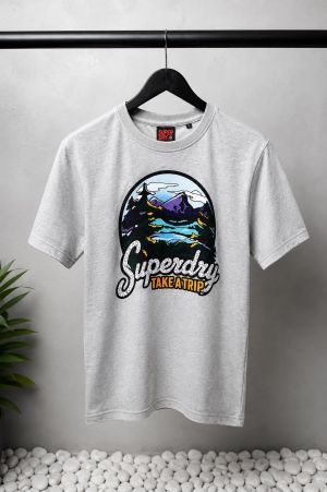 Super Dry Premium Round Neck T-Shirts 2801