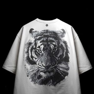 Bluorang_impoted Primium Tshirt White