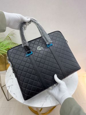 Gucc_Black Laptop Bag Premium Quality Fa 1154