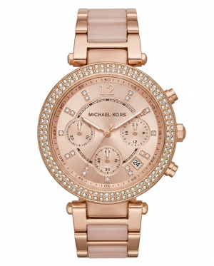 Michea_l Kors Parker Two Tone Rose Gold