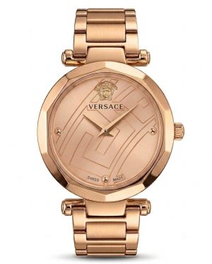 Versace_e heritage rose gold copper dail