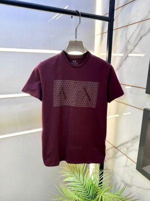 Arma Exchange Maroon Round Neck Premium Polo T-shirt F3622-MA