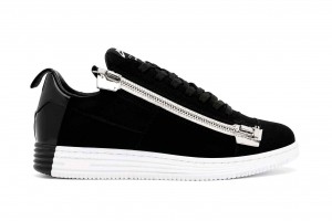 Nikee Lunar Force 1 Acronym Black White