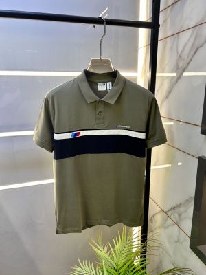 Pum Bmw Edition Green Polo Premium Collar Neck T-shirt F3915-GR