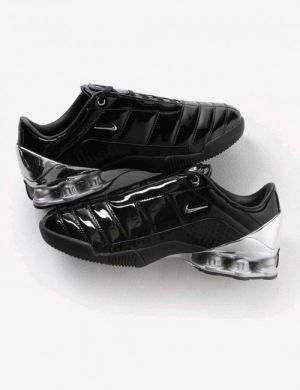 Nikke x Maha amsterdam total 90 shox magic sp metallic black silver Fix