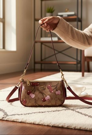 Coac Nolita Shoulder Sling Bag With Box DustBag SlingBelt Bill 6263