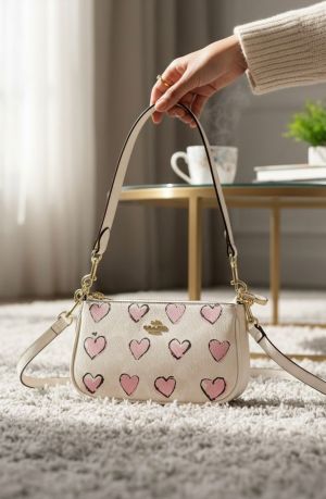 Coac Nolita Shoulder Sling Bag With Box DustBag SlingBelt Bill 6264