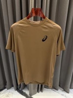 Asic Premium Store Article Round Neck Tshirt Brownish