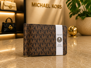 Michael Korrs Clipper Mens Wallet Brown (191)