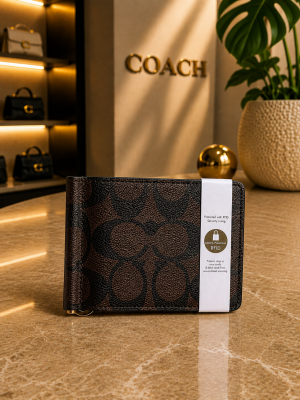 Coacch Clipper Mens Wallet Brown (189)