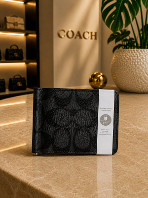 Coacch Clipper Mens wallet Black (188)