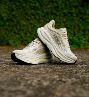 HOKA Bondi 9 Grassland Oyster Mushroom 130