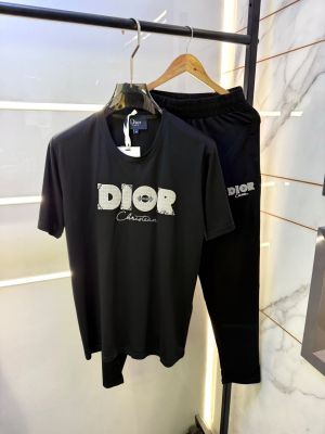 Christian Dio Black Imported Premium Track Suit With Brand Carry Bag Packing F3979-BL