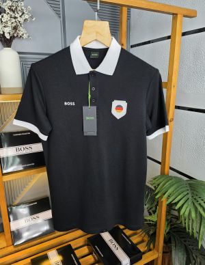 Bos Collor T Shirt Black K258-BK