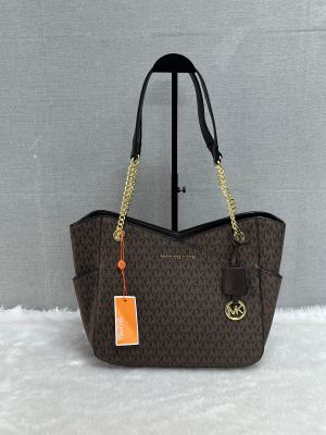 Michaell Kors CB Coffee-Coffee Jet Set High Quality Tote With Original DustCover & CarryBag