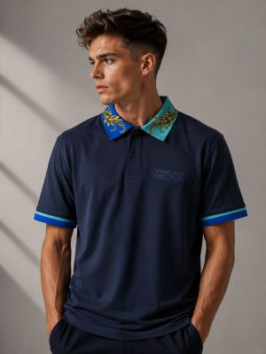 VERSACCE Premium Quality Store Article Collar Neck POLO Tshirt GZ_0389
