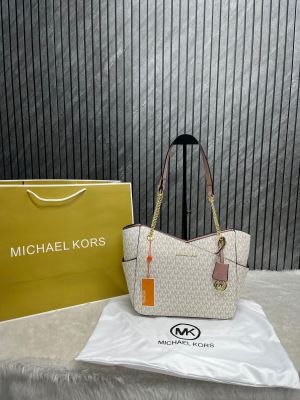Michaell Kors CB Beige-Pink Jet Set High Quality Tote With Original DustCover & CarryBag