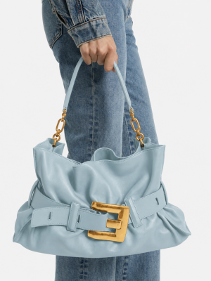 Balmaiin Medium Anthem Bag In Smooth Leather With DustCover