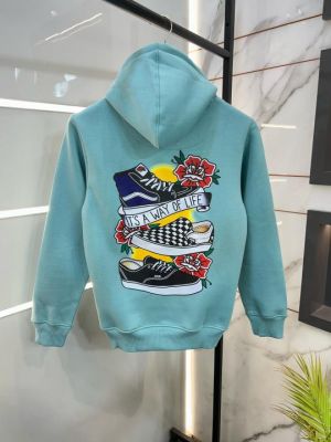 Vans Sneaker Edition Back Printed Sky Super Premium Hoodie 1207