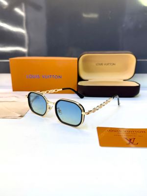Lv_Loui_ Blue Gold Premium Quality Sunglass Fa 1201