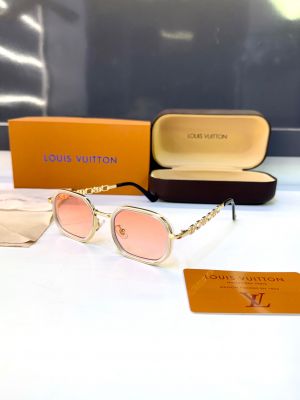 Lv_Loui_ Gold Black Premium Quality Sunglass Fa 1200