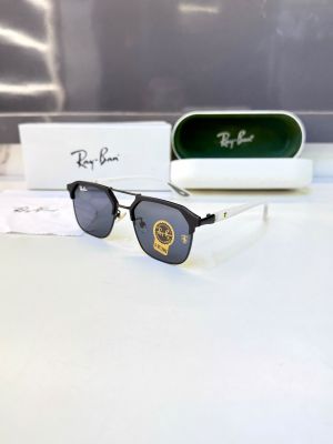 Rayba_White Black Premium Quality Sunglass Fa 1192