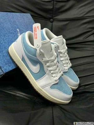 Nikke Air Jordan 1 Low Se Denim Worn Blue 475