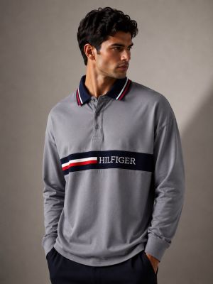 TOMMMY HILFIGER Premium Quality Collar Neck Full Sleeves T-shirt GZ_0395