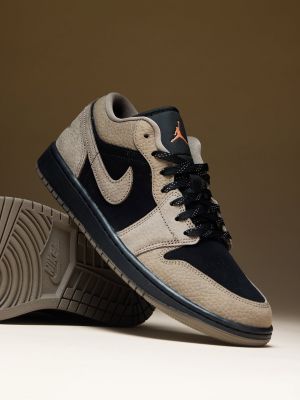 Nikke Air Jordan 1 Low SE Olive Grey Black