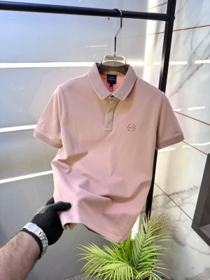 Arma_ Exchange Coral Polo Premium Collar Neck T-shirt With Brand Carry Bag F5051-CO