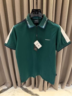 Hacket Chest Logo Box Pack Polo T-shirt Green