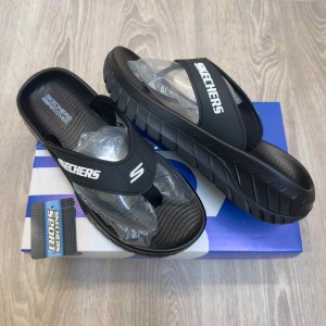 Skecher.s Go Recover Premium Black White Simplex