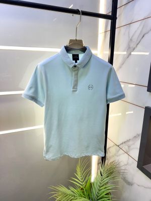 Arma_ Exchange Sky Polo Premium Collar Neck T-shirt With Brand Carry Bag F5051-SK
