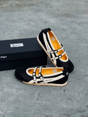WMN Onitsukkaa Tiger Mexico 66 TGRS Black Cream Mary Jane