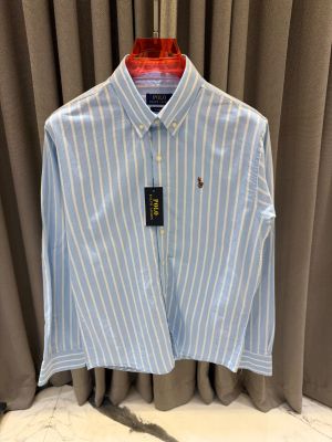 Ralp Lauren Chest Logo Full Sleeves Shirt Sky