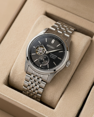 Seiko presage SPB471 Automatic silver Black