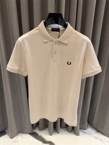 Fred Perry Premium Cream Polo Tshirt