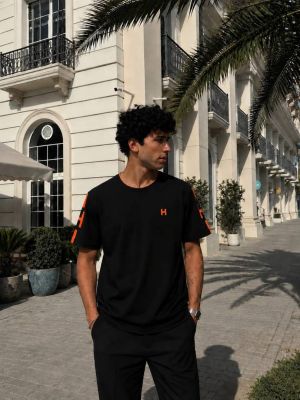 Hermmes-t IMPORTED STORE ARTICLE CHINA T SHIRTx