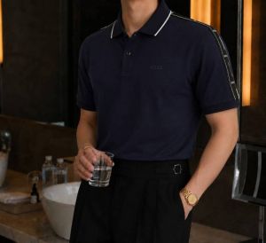 HUG-O BOSxS IMPORTED STORE ARTICLE POLO T-SHIRTx